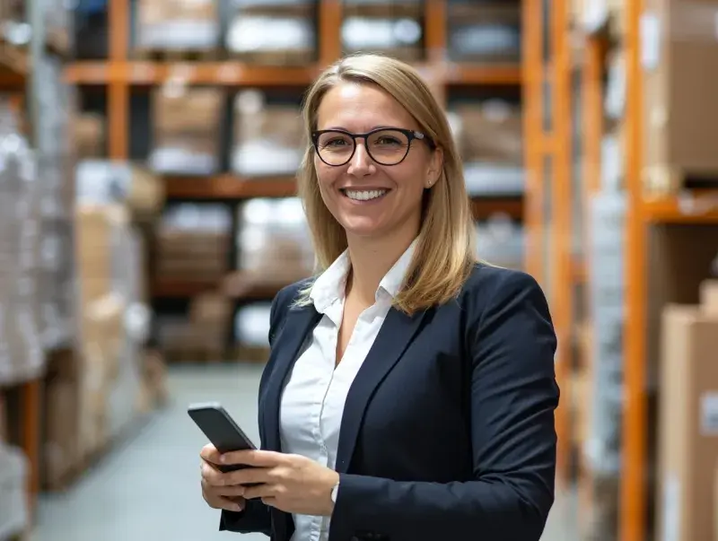 2 German Female Warehouse Manager
