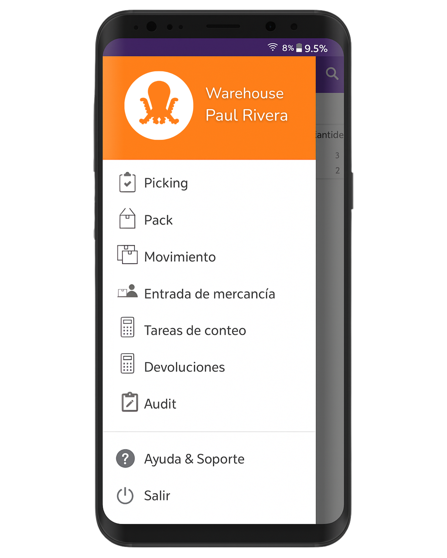 PULPO WMS solución de gestión de almacenes